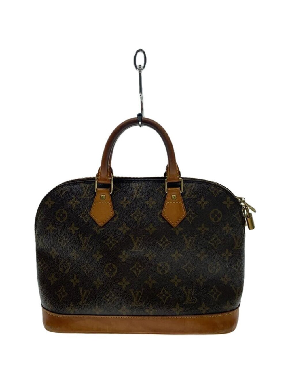 LOUIS VUITTON Alma Monogram Canvas Brown